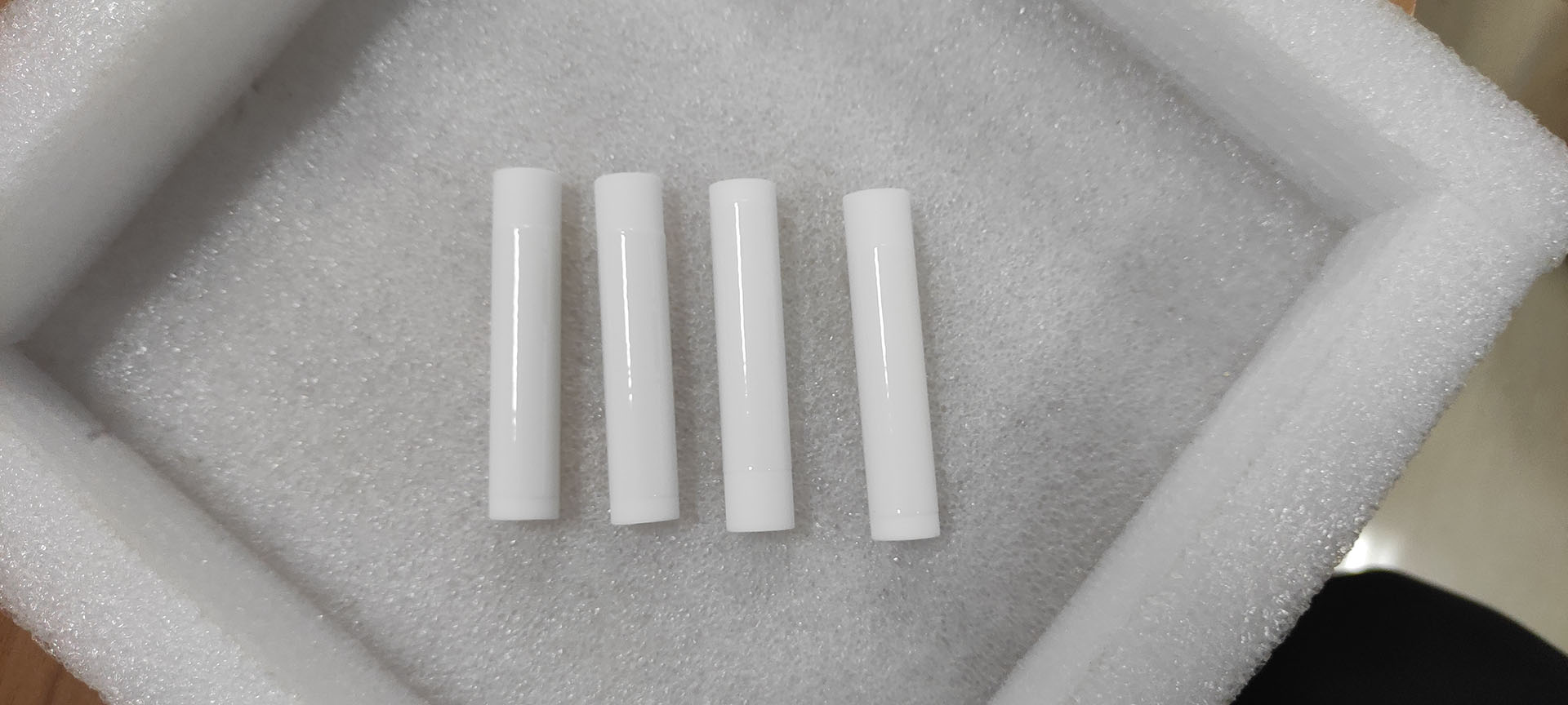 95% alumina ceramic tube for insulation in vacuum