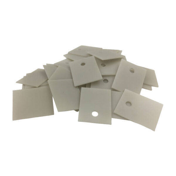 TO-3P/220/247/254/257/258/264 Aluminum Nitride Ceramic Thermal Pads For MOSFET Transistor IGBT Transistor Heat Sink